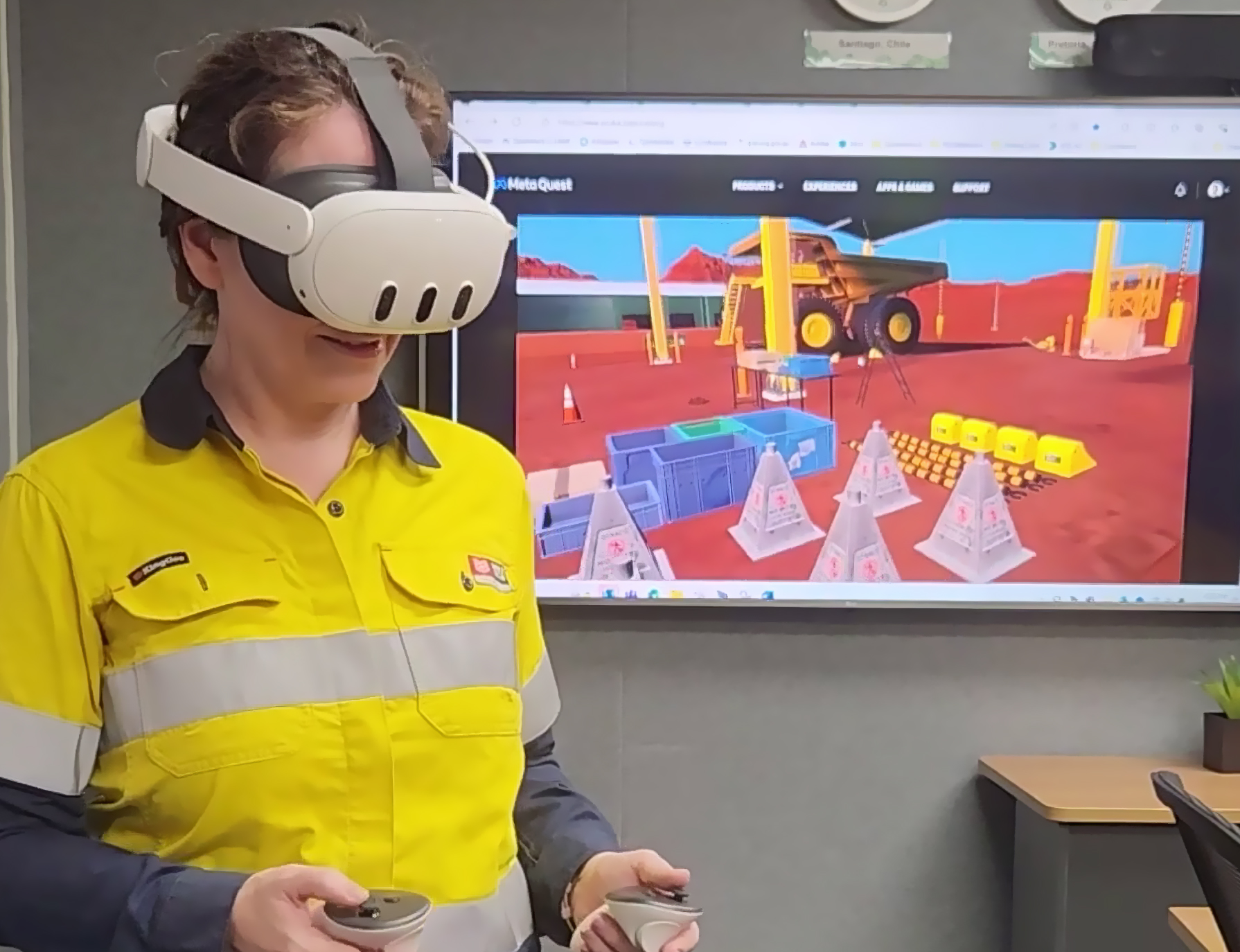 Training with VR